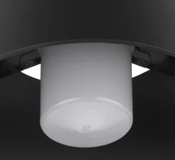 Plafonnier, Photoni , noir, IP65, Ø22,4cm, H17,5cm - SLV