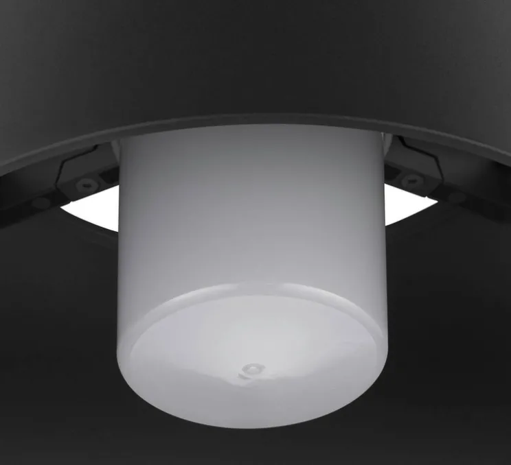 Plafonnier, Photoni , noir, IP65, Ø22,4cm, H17,5cm - SLV