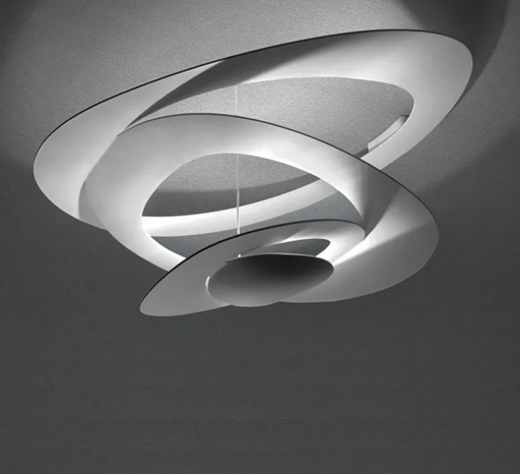 Plafonnier, Pirce Mini, blanc, dimmable, L69cm, H36cm - Artemide