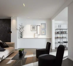 Plafonnier, Pirro 6.0, blanc, or, LED, 2700K, 6x380lm, L27,6cm, H4,3cm - Wever & Ducré