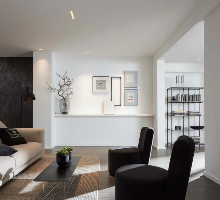 Plafonnier, Pirro 2.0, blanc, or, LED, 2700K, 2x380lm, L10cm, H4,3cm - Wever & Ducré