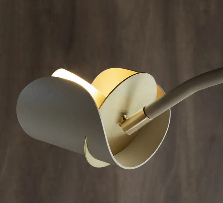 Plafonnier, PISTIL, Beige lin, Øcm, H42cm - JURIE & JARRE