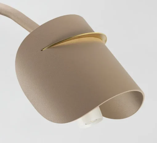 Plafonnier, PISTIL, Beige lin, Øcm, H42cm - JURIE & JARRE