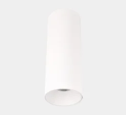 Plafonnier, Play Deco, blanc, IP43, LED, 3000K, 1373 lm, Ø7,25cm, H20cm - LEDS C4