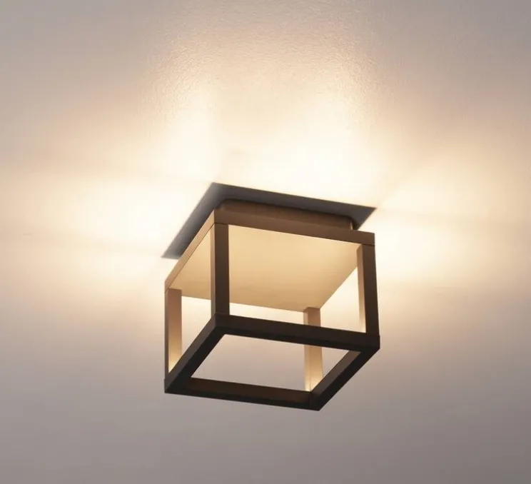 Plafonnier, Quadrulo, anthracite, IP55, LED, 3000K, 230 lm, L14cm, H13cm - SLV