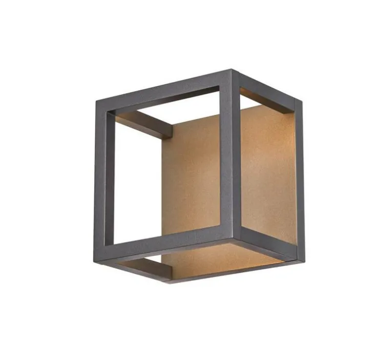 Plafonnier, Quadrulo, anthracite, IP55, LED, 3000K, 230 lm, L14cm, H13cm - SLV