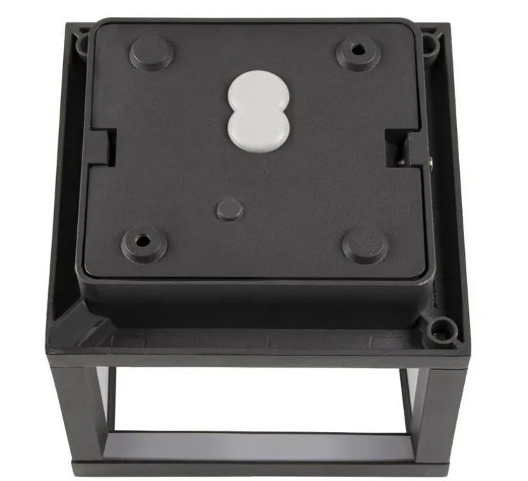 Plafonnier, Quadrulo, anthracite, IP55, LED, 3000K, 230 lm, L14cm, H13cm - SLV