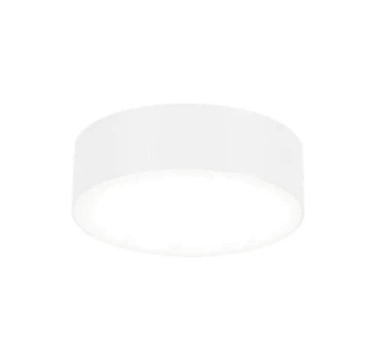 Plafonnier, Roby 1.6, blanc, IP44, LED, dim, 2700K, 1040 lm, Ø16,5cm, H6cm - Wever&Ducré