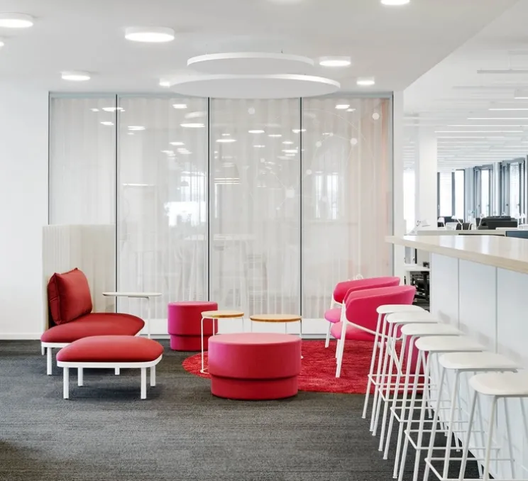 Plafonnier, Roby 1.6, blanc, IP44, LED, dim, 2700K, 1040 lm, Ø16,5cm, H6cm - Wever&Ducré