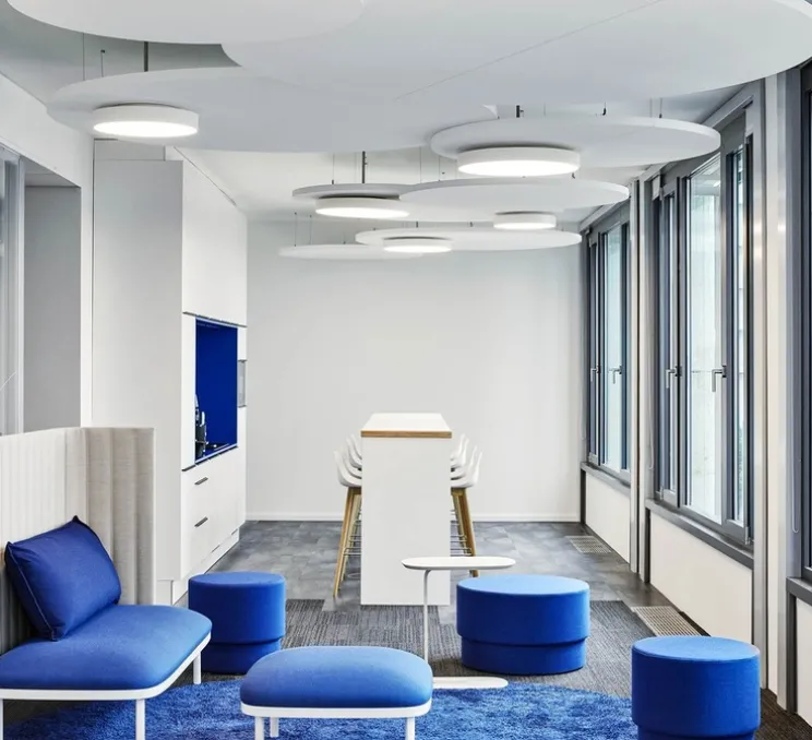 Plafonnier, Roby IP44, blanc, IP44, LED, 3000k, 1890 lm, Ø35,5cm, H6cm - Wever&Ducré