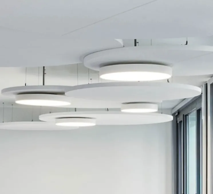 Plafonnier, Roby IP44, blanc, IP44, LED, 3000k, 1890 lm, Ø35,5cm, H6cm - Wever&Ducré