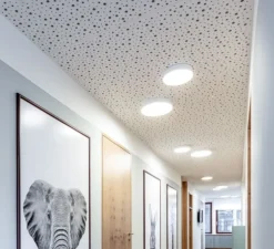 Plafonnier, Roby IP44, blanc, IP44, LED, 3000k, 1890 lm, Ø35,5cm, H6cm - Wever&Ducré