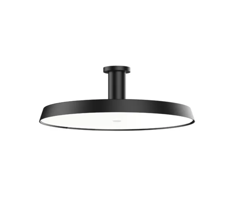 Plafonnier, Roomor Office Surface 1.0, noir, Ø56cm, H19,5cm - Wever&Ducré