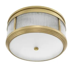 Plafonnier, Rousseau, laiton, Ø40,5cm, H18,5cm - Eichholtz