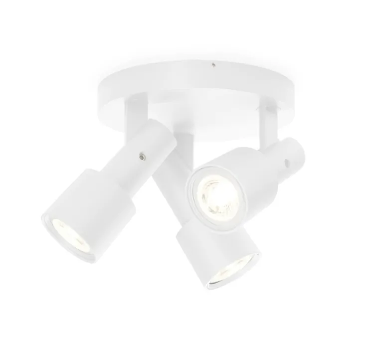 Plafonnier, Sara on base 3.0, blanc, Ø5,5cm, H11,5cm - Wever&Ducré