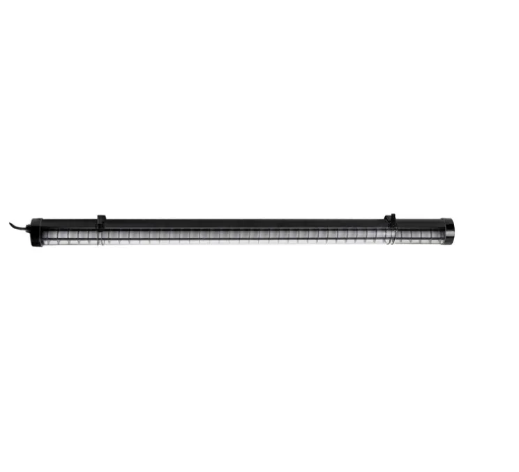 Plafonnier, Scuba Louver 120, noir, IP65, LED, 2700K, 2888 lm, L120cm, H7cm - Faro