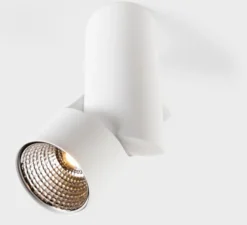 Plafonnier, Semih Surface Adjustable 86 1x, blanc, LED, dim, 2700K, 1448 lm, Ø8,6cm, H27cm-Modular