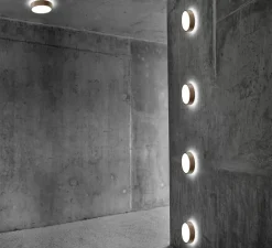 Plafonnier, SHADOW 1, rose gold, IP54, LED, 3000K, 1100lm, Ø15cm, H5cm - Light Point