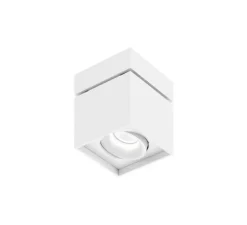 Plafonnier, Sirro 1.0, blanc mat, LED, dim, 2000 - 3000K, 590 lm, Ø12cm, H13cm - Wever&Ducré
