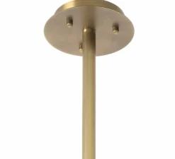 Plafonnier, SKY, laiton antique, verre ambré, verre fumé, Ø112cm, H8,5cm - Eichholtz