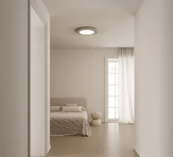 Plafonnier, Sunday, greige, LED, dim, 3000K, 4242 lm, Ø64,9cm, H4,7cm - Axolight