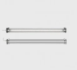 Plafonnier, suspension, BRUEGHEL, Argent, Dimmable, LED, 2700k, Ø10cm, L100cm, IP 68 - SAMMODE