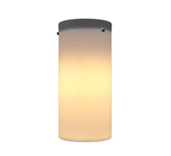 Plafonnier, Tobo porcelaine 215, blanc, IP44, Ø10cm, H21,5cm - DCW éditions Paris