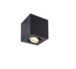 Plafonnier, Triledo, Carré, noir, L8,5cm, H9,5cm - Slv