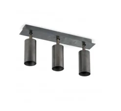 Plafonnier, triple orientable, Sofisticato 22, bleu acier, L40cm, H20cm - Serax