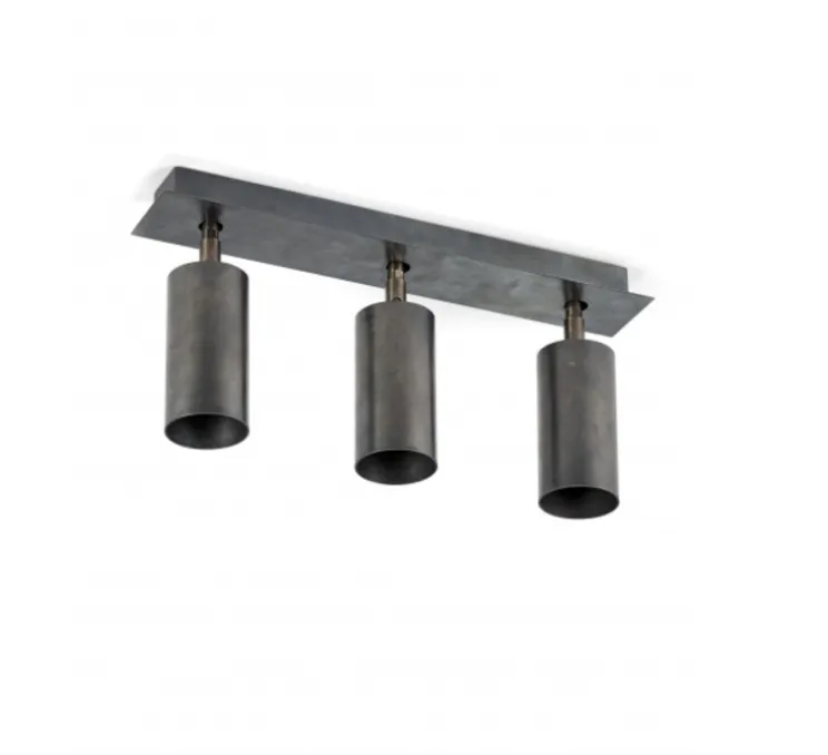Plafonnier, triple orientable, Sofisticato 22, bleu acier, L40cm, H20cm - Serax