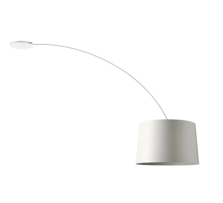 Plafonnier, Twiggy, blanc, L46cm, H95cm - Foscarini