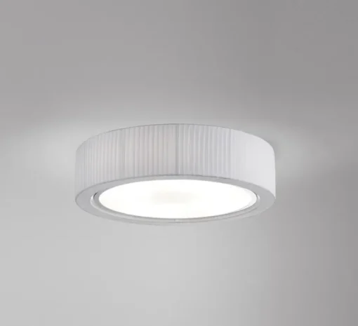 Plafonnier, Urban PF/60, blanc, LED, dim, 2700K, 5400 lm, Ø60cm, H16,5cm - Bover