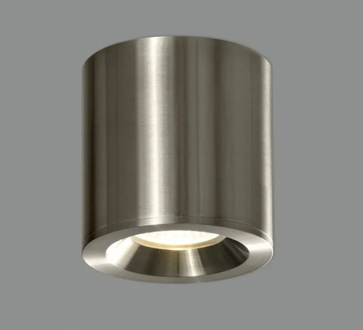 Plafonnier, Vanduo, nickel, IP65, Ø8cm, H8cm - ACB