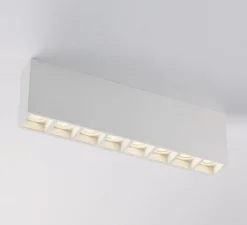 Plafonnier, Vertbois, plâtre, prêt à peindre, Monica, Rectangle 8, L39cm, H11cm - Nedgis