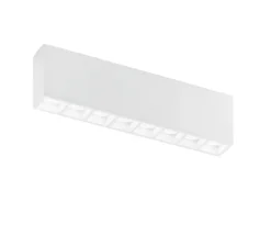 Plafonnier, Vertbois, plâtre, prêt à peindre, Monica, Rectangle 8, L39cm, H11cm - Nedgis