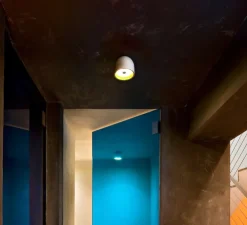 Plafonnier, Wan, blanc, IP40, Ø11,5cm, H8,9cm - Flos