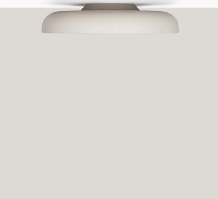 Plafonnier, Zero, gris, LED, dim, 2700k, 2100 lm, Ø40cm, H8cm - Lumen Center Italia