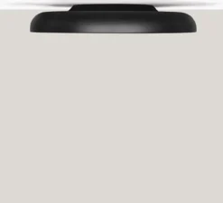 Plafonnier, Zero, noir, LED, dim, 2700k, 4300 lm, Ø60cm, H8cm - Lumen Center Italia