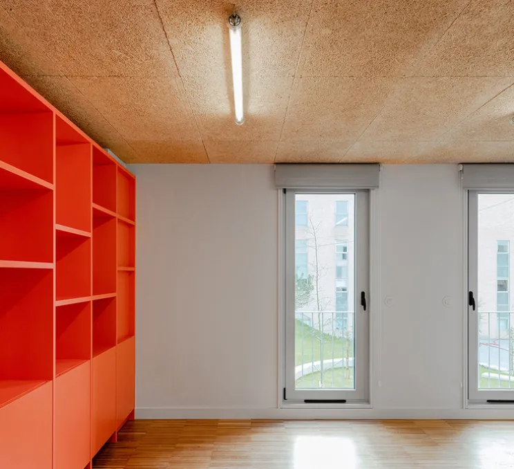 Plafonnier/Applique murale, Tubo 50 Dali, Low Output, givré, LED, 2700K, 1130lm, L63,2cm, H5cm - O/M Light