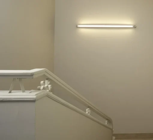 Plafonnier/Applique murale, Tubo 50 Dali, Low Output, givré, LED, 2700K, 4200lm, L147,2cm, H5cm - O/M Light