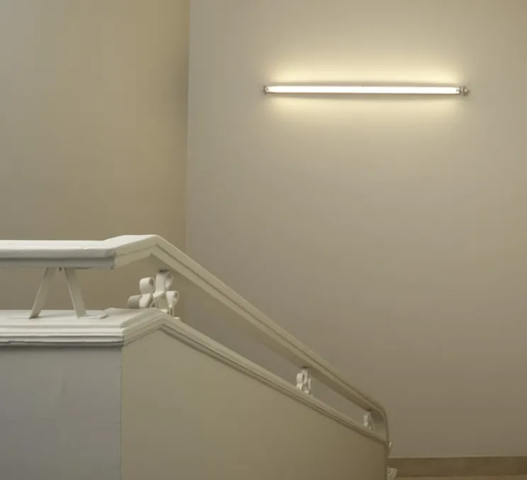 Plafonnier/Applique murale, Tubo 50 Dali, Low Output, givré, LED, 2700K, 4200lm, L147,2cm, H5cm - O/M Light