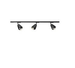 Rail avec spots, Anoli, noir, L106cm, H20cm - Nuura