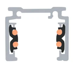 Rail, 48V TRACK, noir, L300cm, H2,26cm - SLV