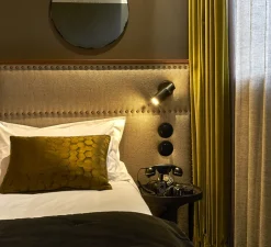 Spot, Biny LED, noir, sans interrupteur, 2700K, 450lm, L6,5cm, H15,4cm - DCW éditions Paris