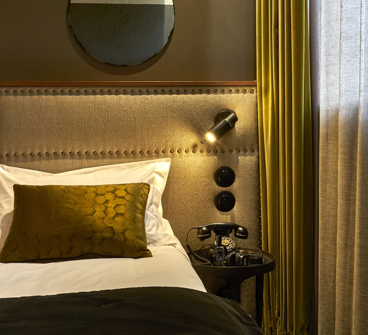 Spot, Biny LED, noir, sans interrupteur, 2700K, 450lm, L6,5cm, H15,4cm - DCW éditions Paris