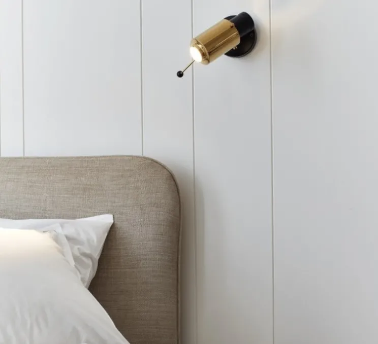 Spot, Biny Spot, noir et or, L6,5cm, H15,4cm - DCW éditions