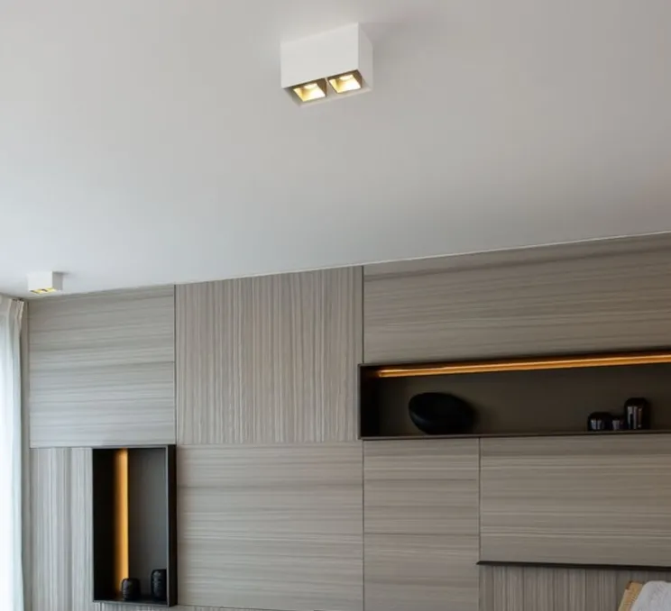 Spot, Box 2.0 LED, blanc, 3000k, 1120lm, L18,8cm, H10cm - WEVER ET DUCRE