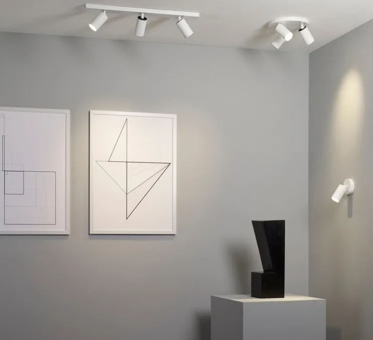 Spot, Can 50 Single, blanc, LED, 3000K, 502lm, Ø9cm, H13.1cm - ASTRO