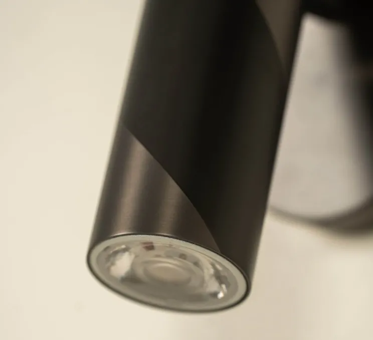 Spot, Candy, graphite satiné, LED, dim, 2700K, 630 lm, L5,2cm, H15,5cm - CVL