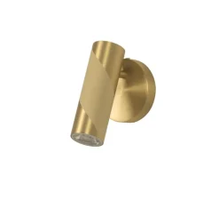 Spot, Candy, laiton satiné, LED, dim, 2700K, 630 lm, L5,2cm, H15,5cm - CVL